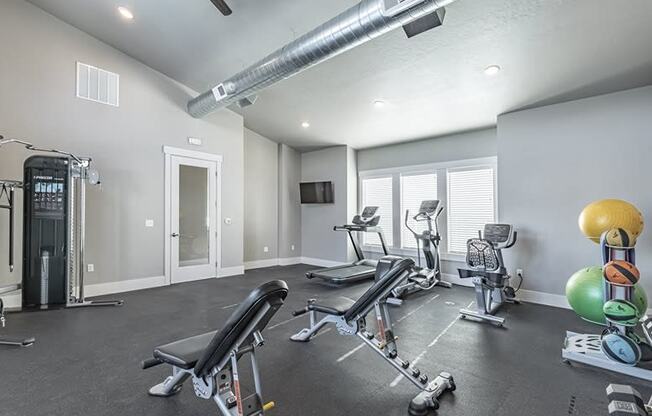 the estates at tanglewood|fitness room