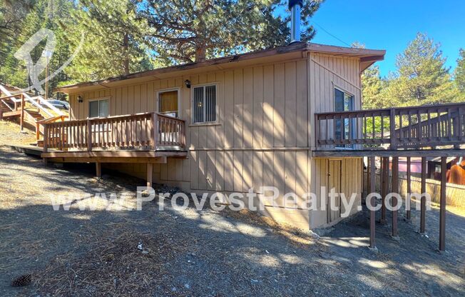 2 Bed, 1 Bath Wrightwood Home!!!