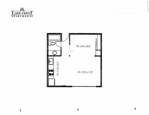 Studio, 1 bath, 450 sqft, $1,235