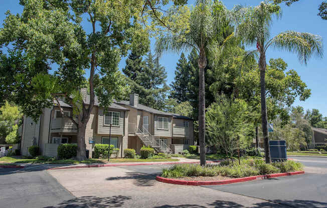 River Pointe community entry driveway