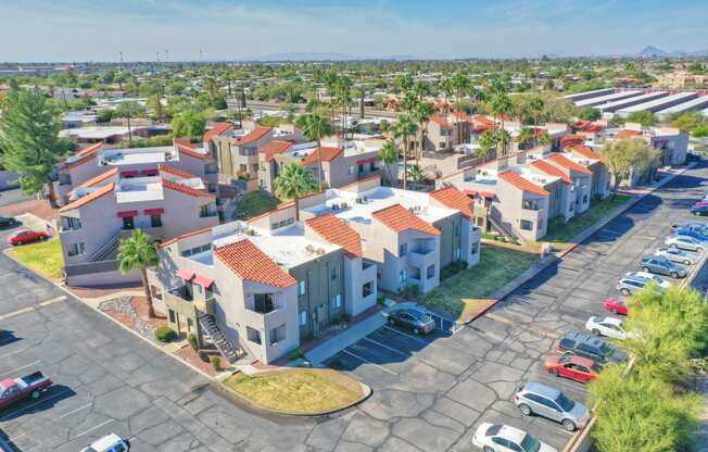 Community aerial view at Ten50 Apartments in Tucson AZ November 2020 (11)