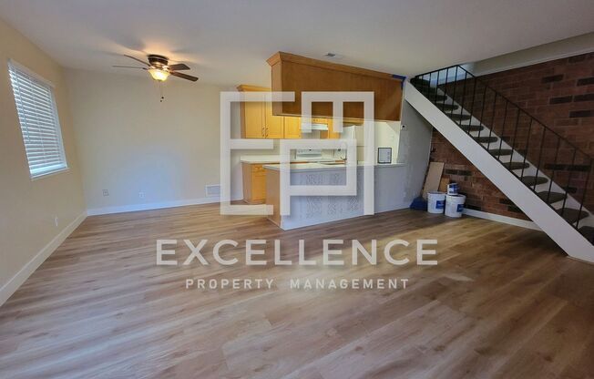 2/1 Townhouse - Updated Kitchen, Community Pool, Storage, One Side of 2 Car Garage (For Storage)