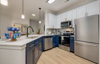 The Banks at Rivergate Model Two Bedroom Kitchen