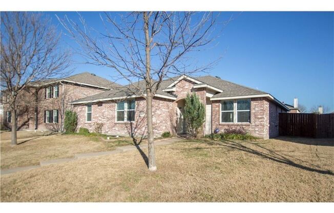 HOME FEATURES: 4 BR, 2 BA, 2 LIVING AREAS, 2 CAR GARAGE WITH EPOXY FLOORING,