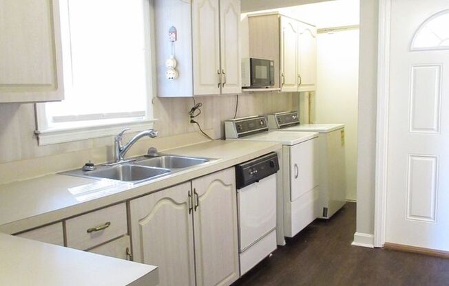 3 Bedroom, 1 Bath brick home on large fenced lot
