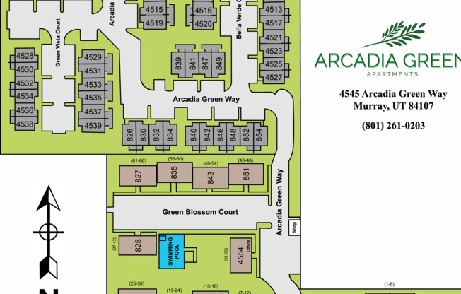 Arcadia Map