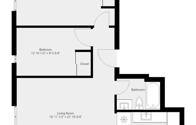 2 beds, 1 bath, 700 sqft, $2,095, Unit 314