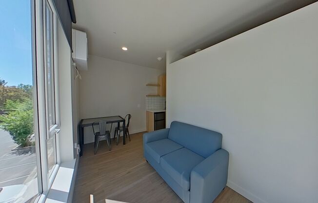 Studio, 1 bath, 314 sqft, $1,250, Unit 206