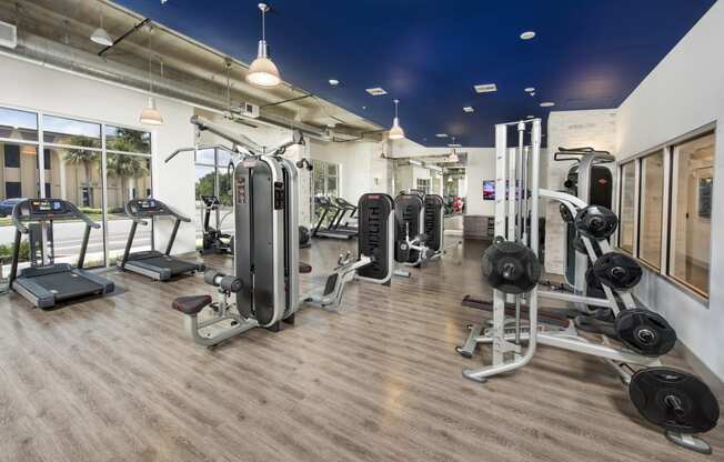 Fitness Center Strength Equipment at Maitland City Centre, Maitland, 32751