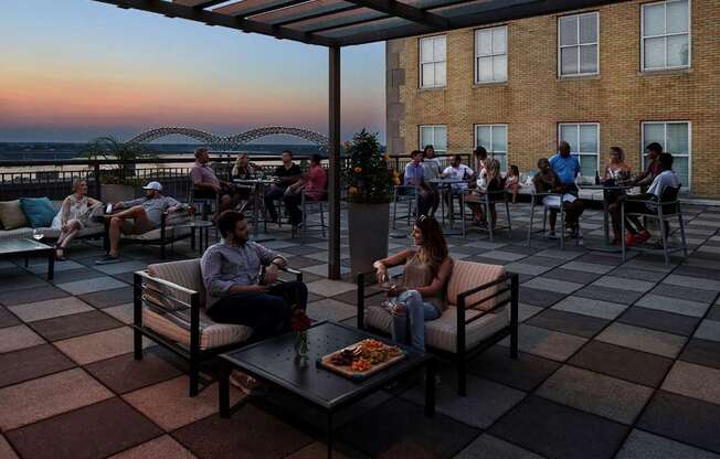 Rooftop at Metro67, Memphis, TN