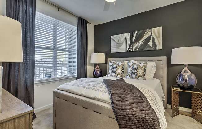 Beautiful Bright Bedroom With Wide Windows at Residence at Tailrace Marina, North Carolina, 28120
