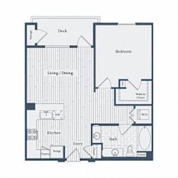 1 bed, 1 bath, 798 sqft, $2,893