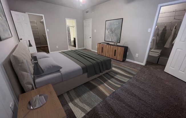 The Inverness Bedroom | Houston, TX Apartments | Apartments in Houston, TX