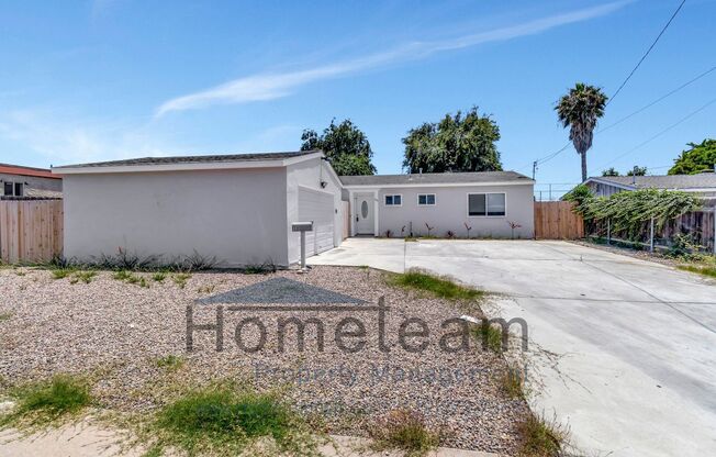 3 BR / 2 BA 1152 Sq ft. Chula Vista / Private Yard