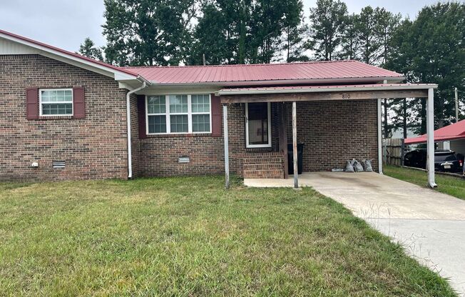 Cullman City Schools - 3 bedroom/2 bath duplex