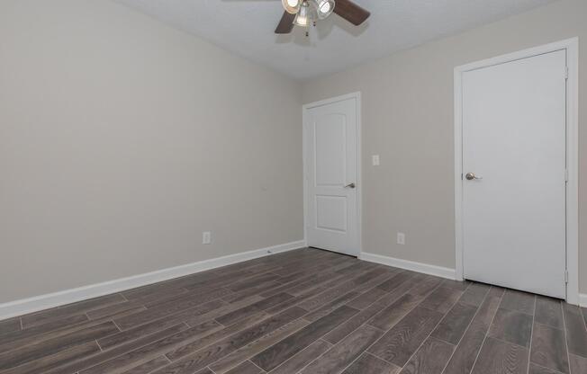 a large empty room