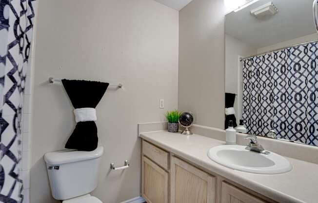 Luxurious Bathroom at Cleburne Terrace, Texas