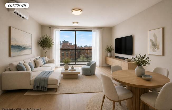 1 bed, 1 bath, $3,100, Unit 7D