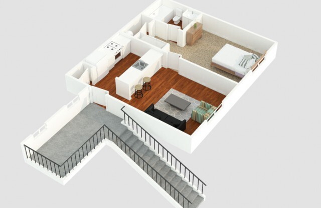 1 bedroom apartment floor plan