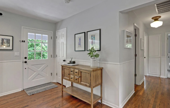 Tastefully updated one level home in the Vermont Hills Neighborhood Across the street from Gabriel Park and the SW Community Center.
