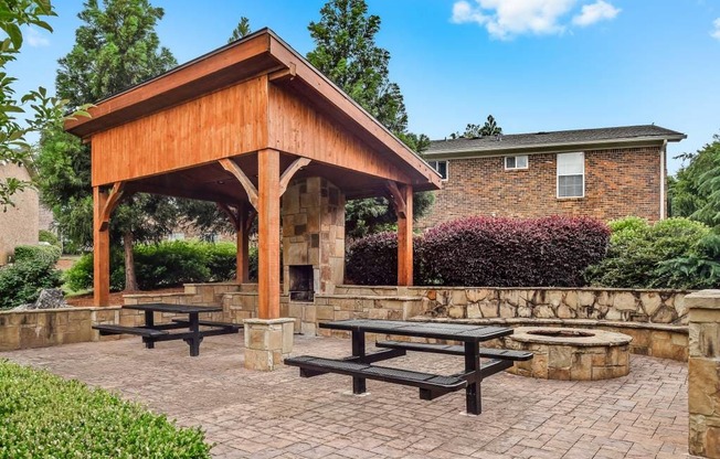 Outdoor Picnic Area at Artesian East Village, Georgia, 30316