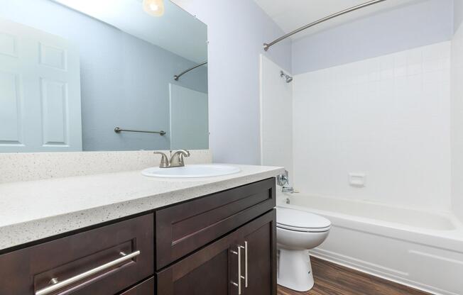 Bathroom at Creekside Apartments in San Jose, CA