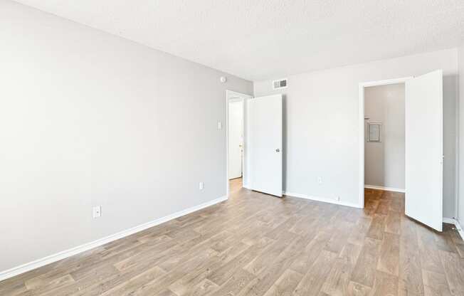 Brookstone Unit Bedroom at Bookstone and Terrace Apartments in Irving, Texas