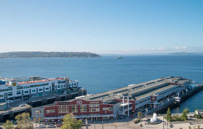 Views of Elliot Bay and Puget Sound