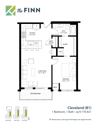 1 bed, 1 bath, 804 sqft, $2,062