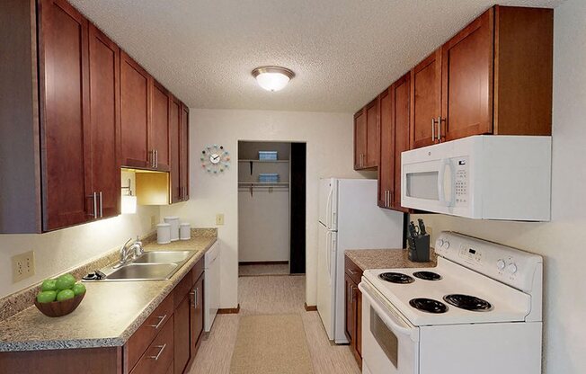 Country Bluff Apartments Kitchen