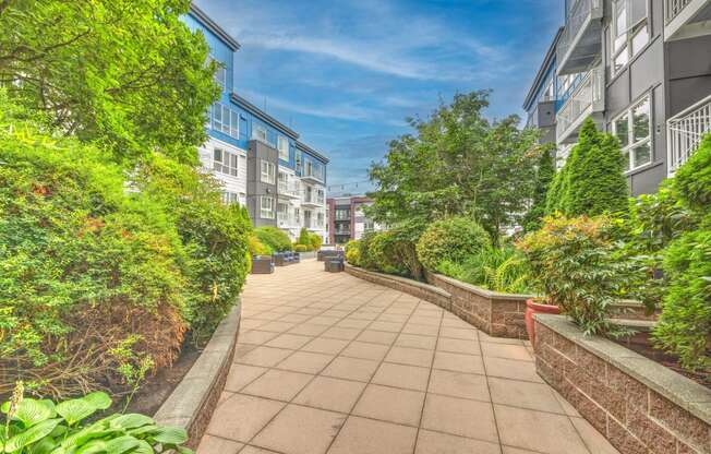 Dexter Lake Union Courtyard at Dexter Lake Union, Washington