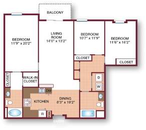 3 beds, 2 baths, 1,496 sqft, $4,425