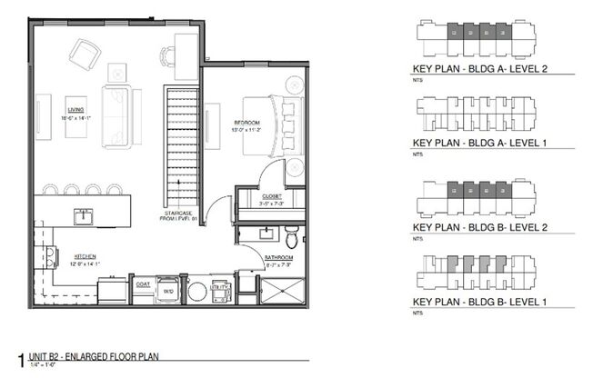 1 bed, 1 bath, 909 sqft, $1,545, Unit 1444