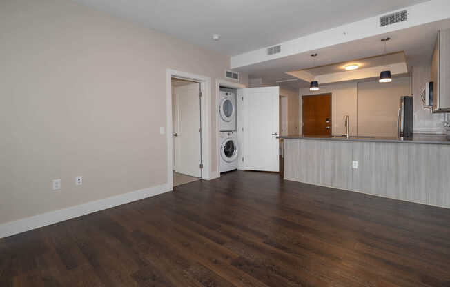 Living Room with Hard Surface Flooring