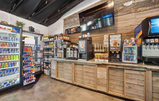 Community Market Store at Saratoga Ridge Apartments located in North Phoenix, AZ.