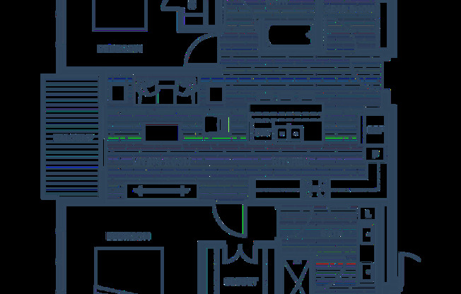 2 beds, 2 baths, 1,060 sqft, $2,050, Unit 2202