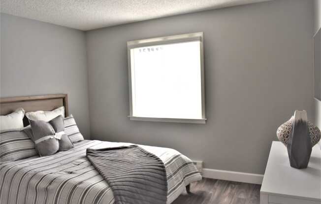 Beautiful Bright Bedroom With Wide Windows at Sunnyvale Town Center, Sunnyvale, 94086