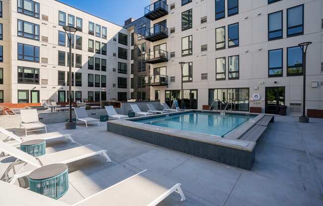 Pool Area at Marquee, Minneapolis