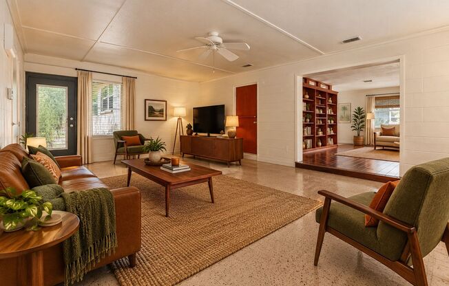 Charming Mid Century Modern Home-ONE MONTH FREE W/ Immediate Move-in