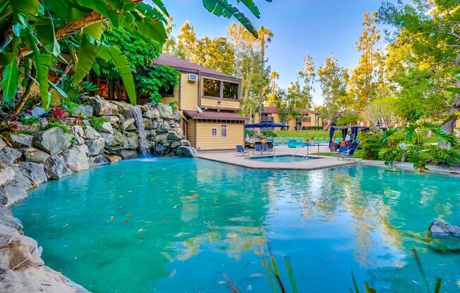 Refreshing Pool Setup at The Trails at San Dimas, CA, 91773