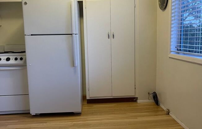 Beautiful quiet large one bedroom one bath with great closet space-