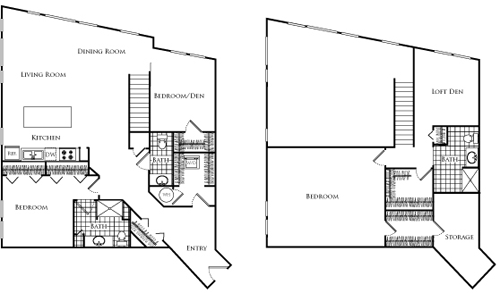 2 beds, 2 baths, 2,307 sqft, $3,924, Unit 513