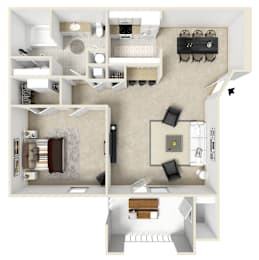 1 bed, 1 bath, 900 sqft, $1,450