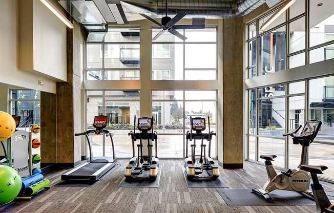 Sparc Apartments Fitness Center