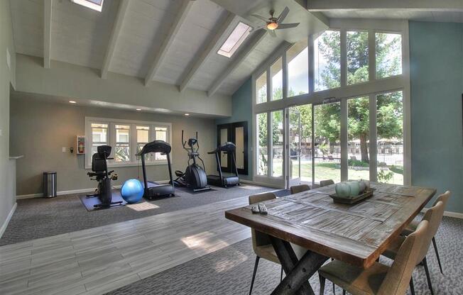 Fitness Arena at Balboa Apartments, Sunnyvale, California