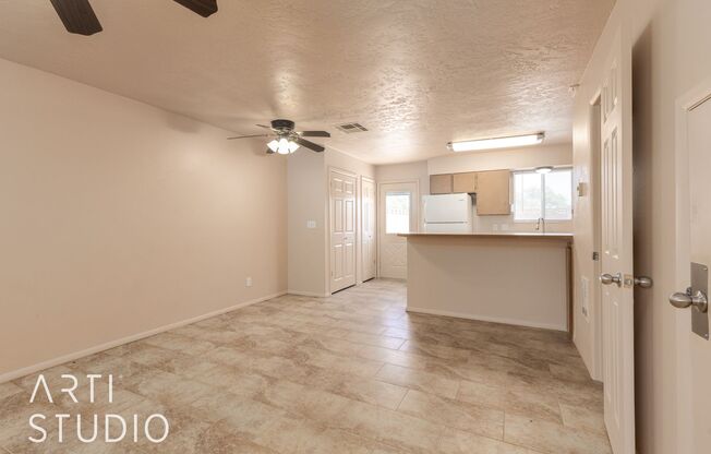 2 beds, 1.5 baths, $1,400