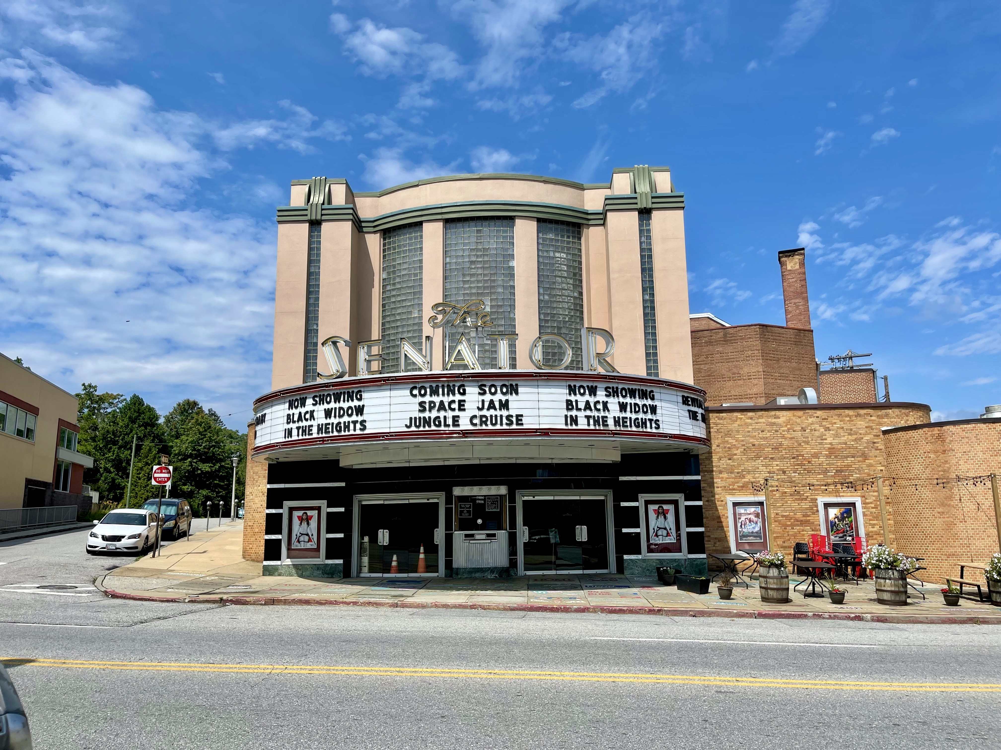 The Senator Theater in Loch Raven, MD