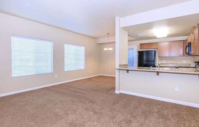 Boulder Creek's floor plans have nine foot ceilings