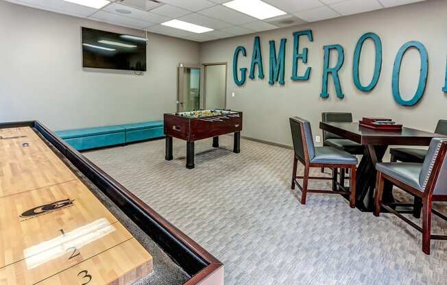 Game Room at Union Heights Apartments, Colorado Springs