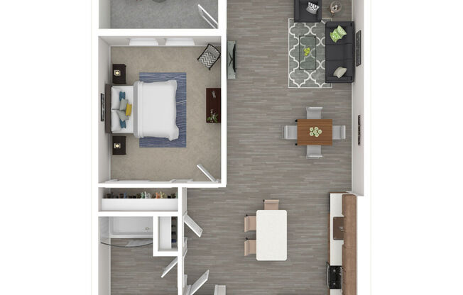 1 bed, 1 bath, 788 sqft, $3,685